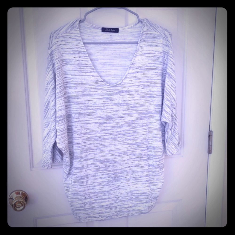 Dolman sleeve knit top